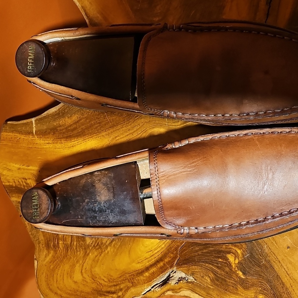 G.H. BASS- Men's Brown Leather Loafers Size 10.5 - Picture 5 of 6